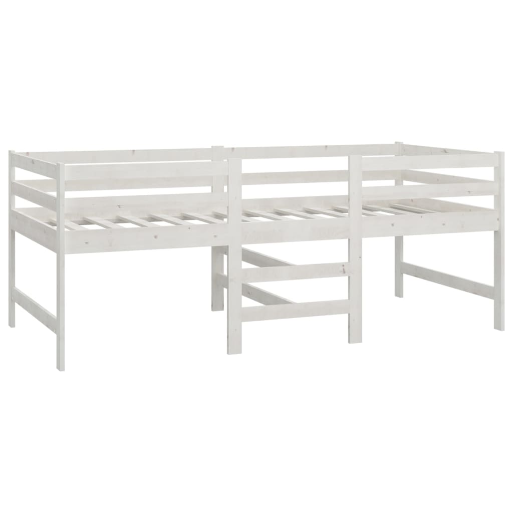 Mittlerer Bett, massives Mezzanin 90x200 cm