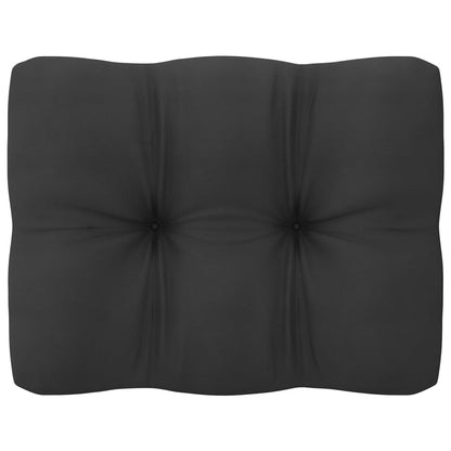 4 pcs garden furniture with solid pine wood cushions