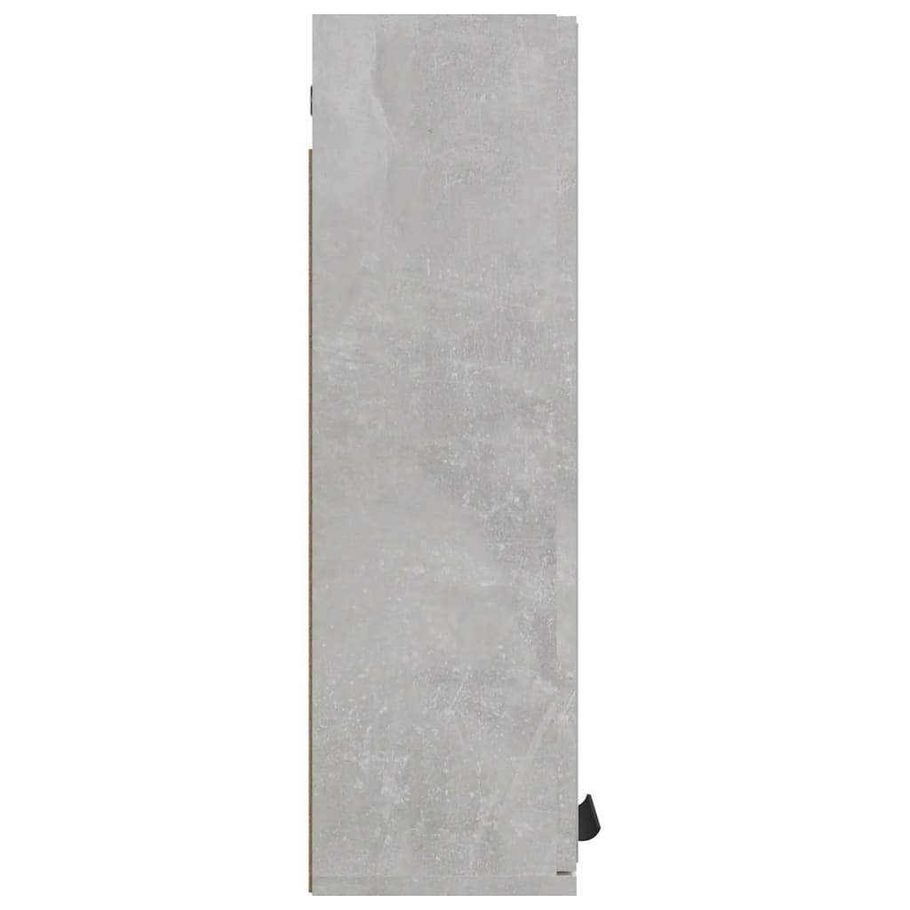 Concrete gray bathroom mirror cabinet 64x20x67 cm