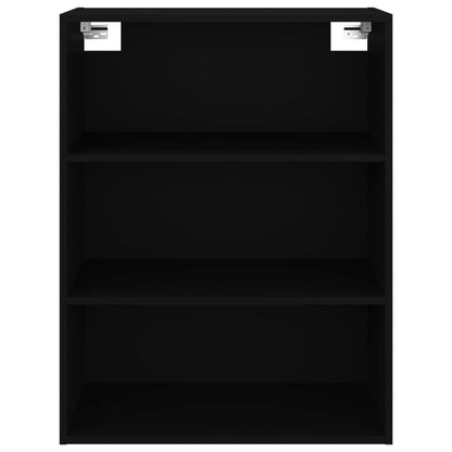 Gabinetto sospeso nero 69.5x32.5x90 cm