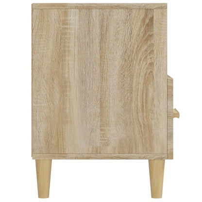 Gabinete de TV de Oak Sonoma 102x36x50 cm Ingeniería de madera