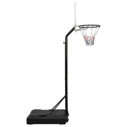 White basketball support 237-307 cm polyethylene
