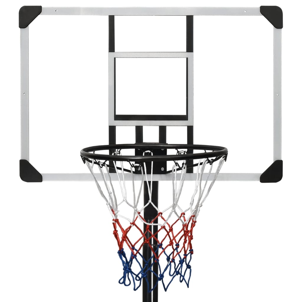 Transparent basketball support 235-305 cm Polycarbonate