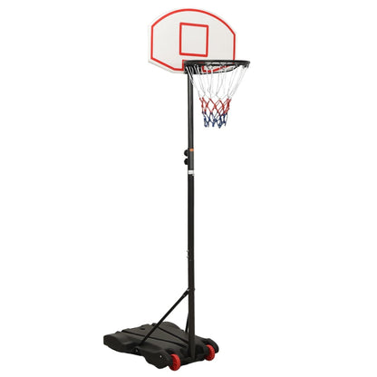 White basketball support 216-250 cm polyethylene