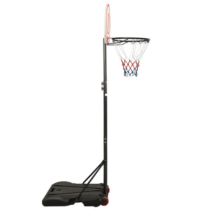 White basketball support 216-250 cm polyethylene