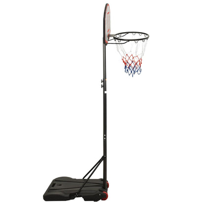 Black basketball support 216-250 cm polyethylene