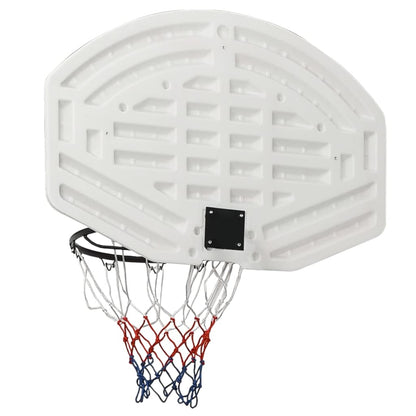 White basketball panel 90x60x2 cm polyethylene