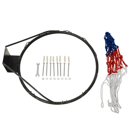 Black basketball panel 109x71x3 cm polyethylene