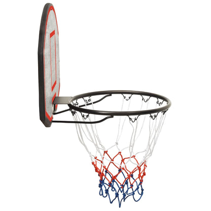 Black basketball panel 71x45x2 cm polyethylene