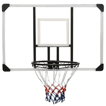 Panneau de basket-ball Transparent 106x69x3 cm Polycarbonate