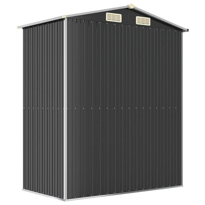 Anthrazitgartenschützen 192x108x223 cm verzinkter Stahl