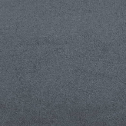 Lot de 2 traversins tours de lit Ø15x50 cm Velours Graphite
