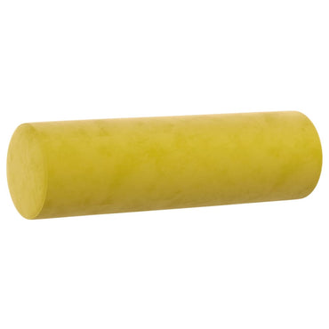 Lot de 2 traversins tours de lit Ø15x50 cm Velours Jaune