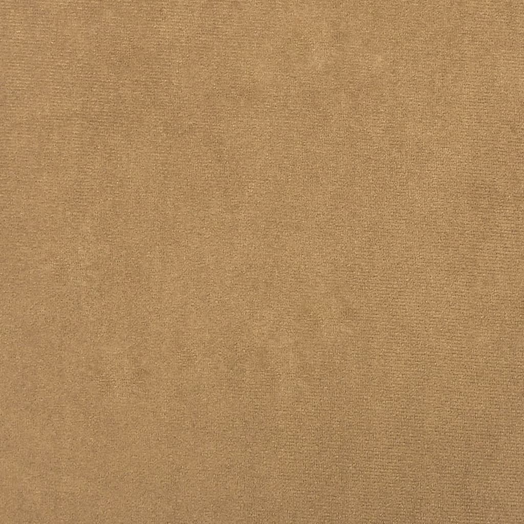 Cuscini decorativi 2 pezzi marrone Ø15x50 cm velluto
