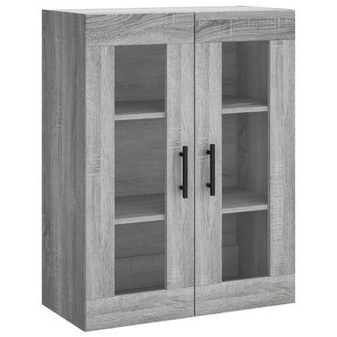 Sonoma gray wall cabinet 69.5x34x90 cm
