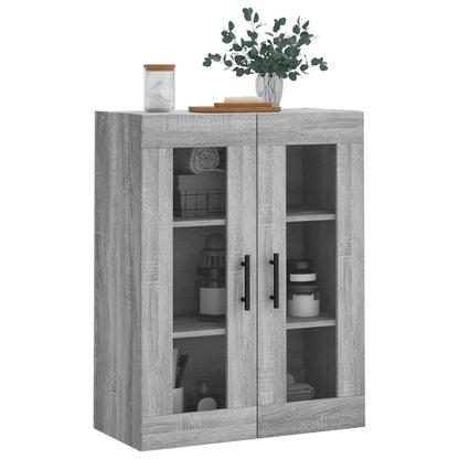 Sonoma gray wall cabinet 69.5x34x90 cm