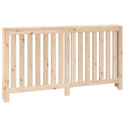Radiator cover 153x19x84 cm solid pine wood