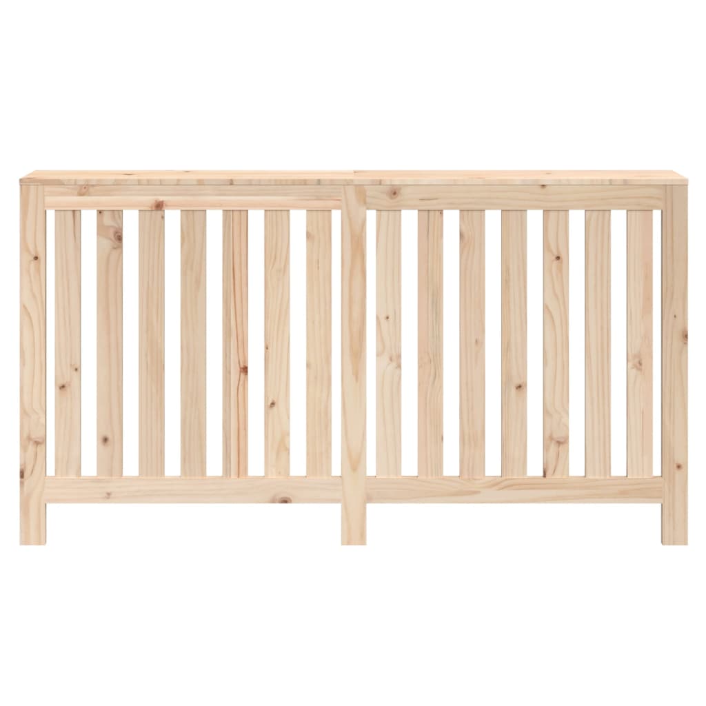 Radiator cover 153x19x84 cm solid pine wood