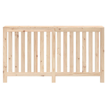 Radiator cover 153x19x84 cm solid pine wood