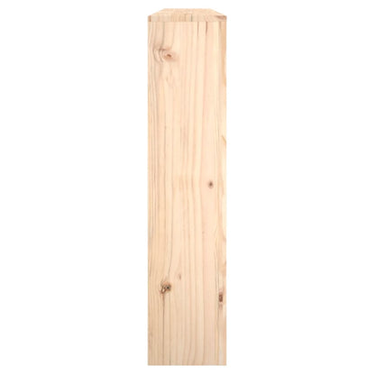 Radiator cover 153x19x84 cm solid pine wood