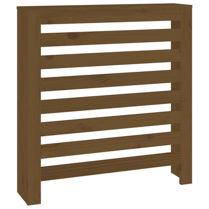 Honey chestnut cache 79.5x19x84 cm solid pine wood