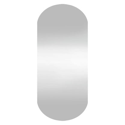 Miroir mural 25x60 cm Verre Ovale