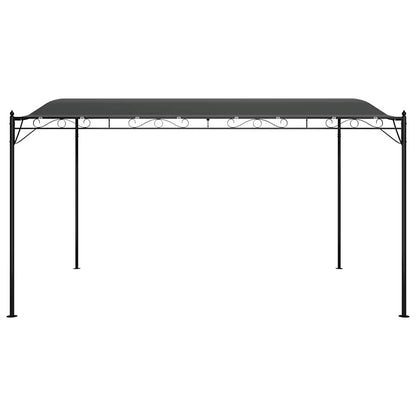 4x3 m anthracite awning 180 g/m² Fabric and steel