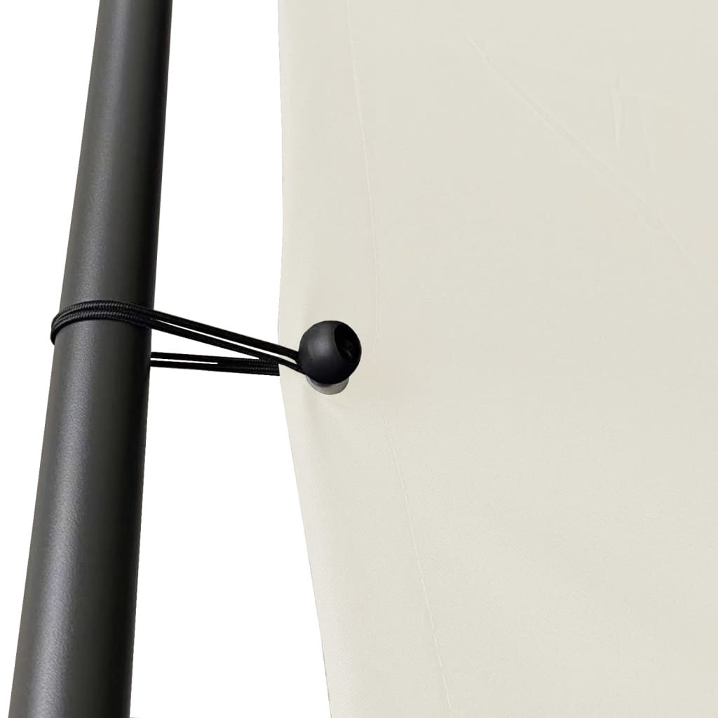 3x3 m white belvedere 180 g/m² Fabric and steel