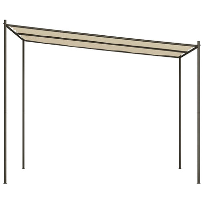 3x3 m 180 g/m² beige belvedere tela y acero