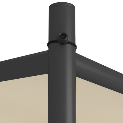 3x3 m 180 g/m² beige belvedere tela y acero