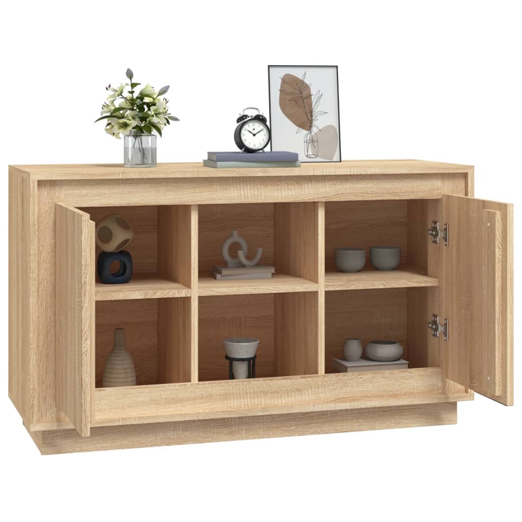 Sonoma oak buffet 102x35x60 cm engineering wood