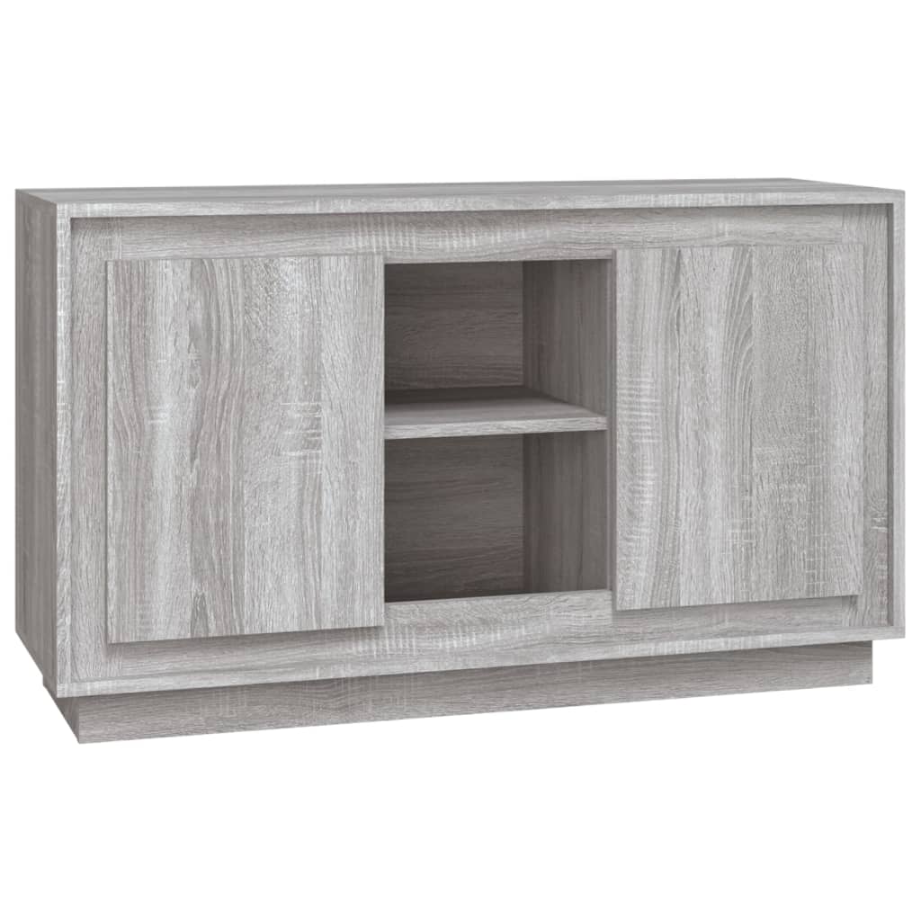 Sonoma gray buffet 102x35x60 cm engineering wood