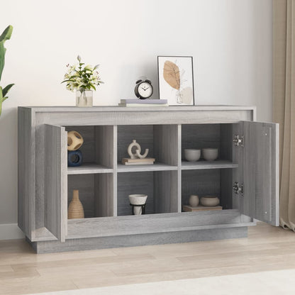 Sonoma gray buffet 102x35x60 cm engineering wood