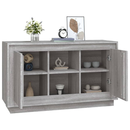 Sonoma gray buffet 102x35x60 cm engineering wood