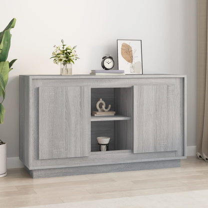 Sonoma gray buffet 102x35x60 cm engineering wood