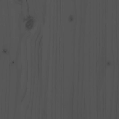 Silla Long Gray 199.5x60x74 cm de madera de pino sólido