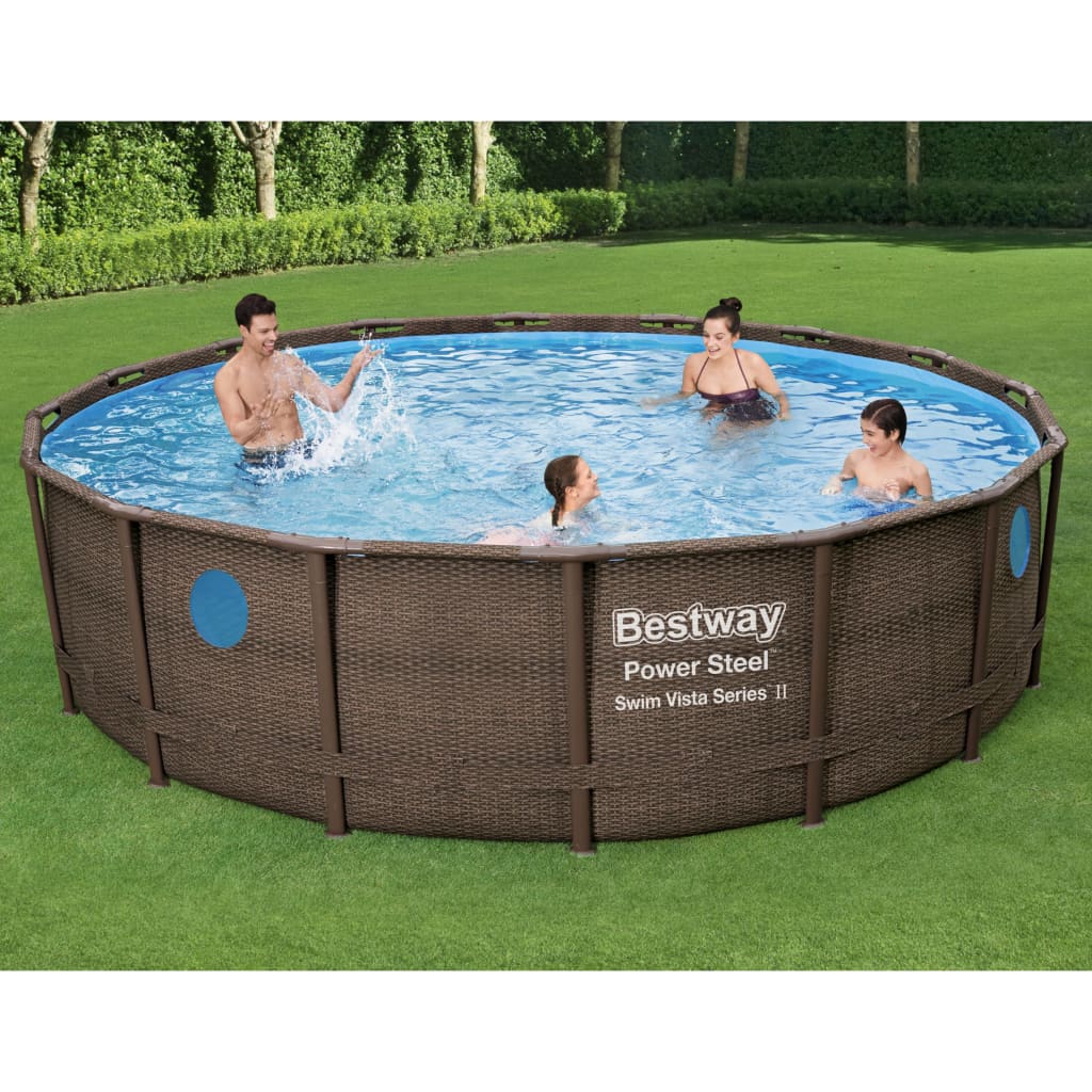 Bestway Power Steel Pool Set 488x122 cm