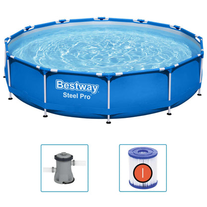 Bestway Steel Pro Einstellung Pool 366x76 cm