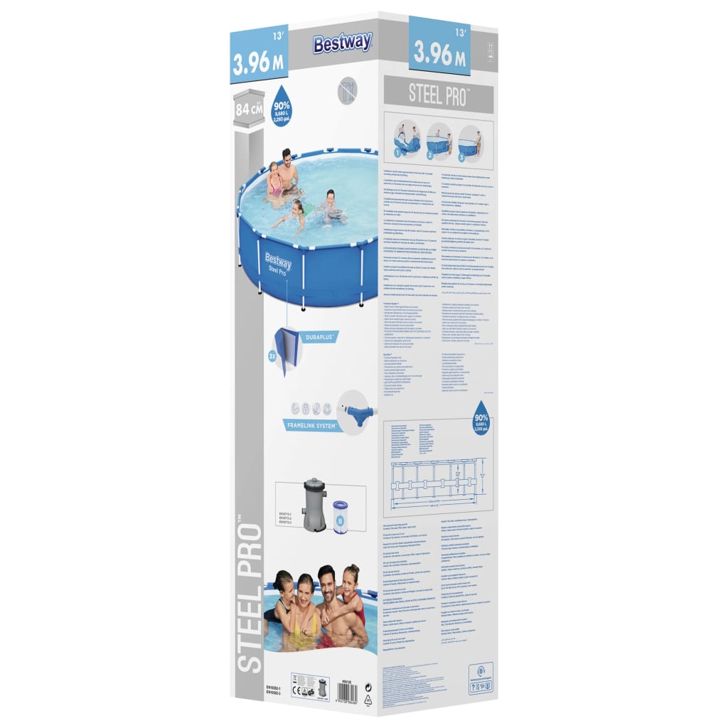 Bestway Steel Pro setting Pool 396x84 cm