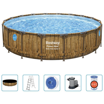 Bestway Power Steel Pool Set 549x122 cm