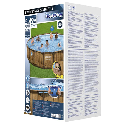 Bestway Power Steel Pool Set 549x122 cm