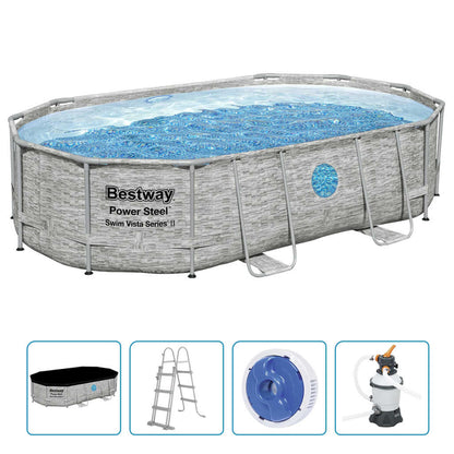 Bestway Power Steel Natmimming Pool Set 488x305x107 cm