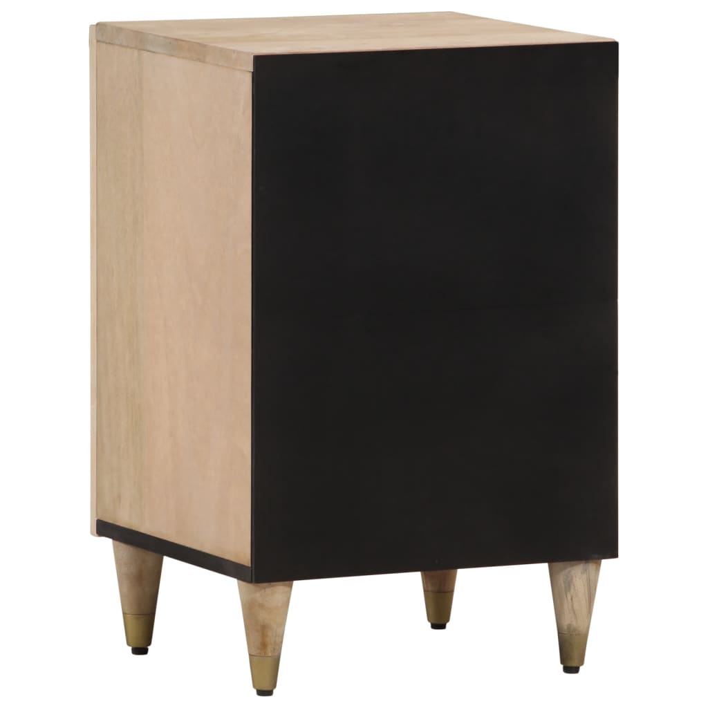 Armadio da bagno 38x333x58 cm legno di mango solido