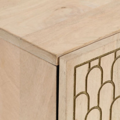Armadio da bagno 38x333x58 cm legno di mango solido