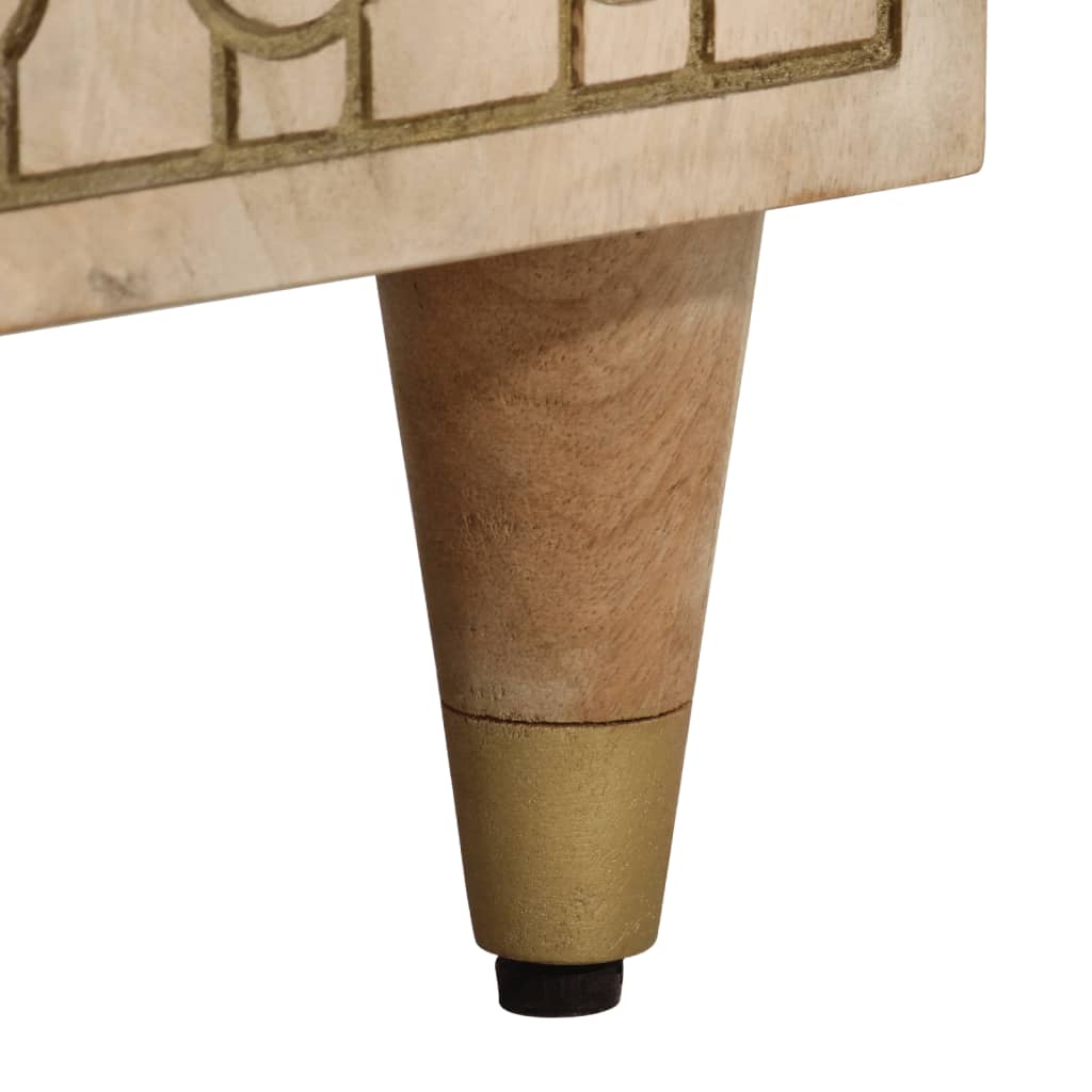 Armadio da bagno 38x333x58 cm legno di mango solido