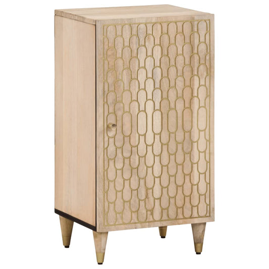 40x33x75 cm mobile laterale in legno di mango solido