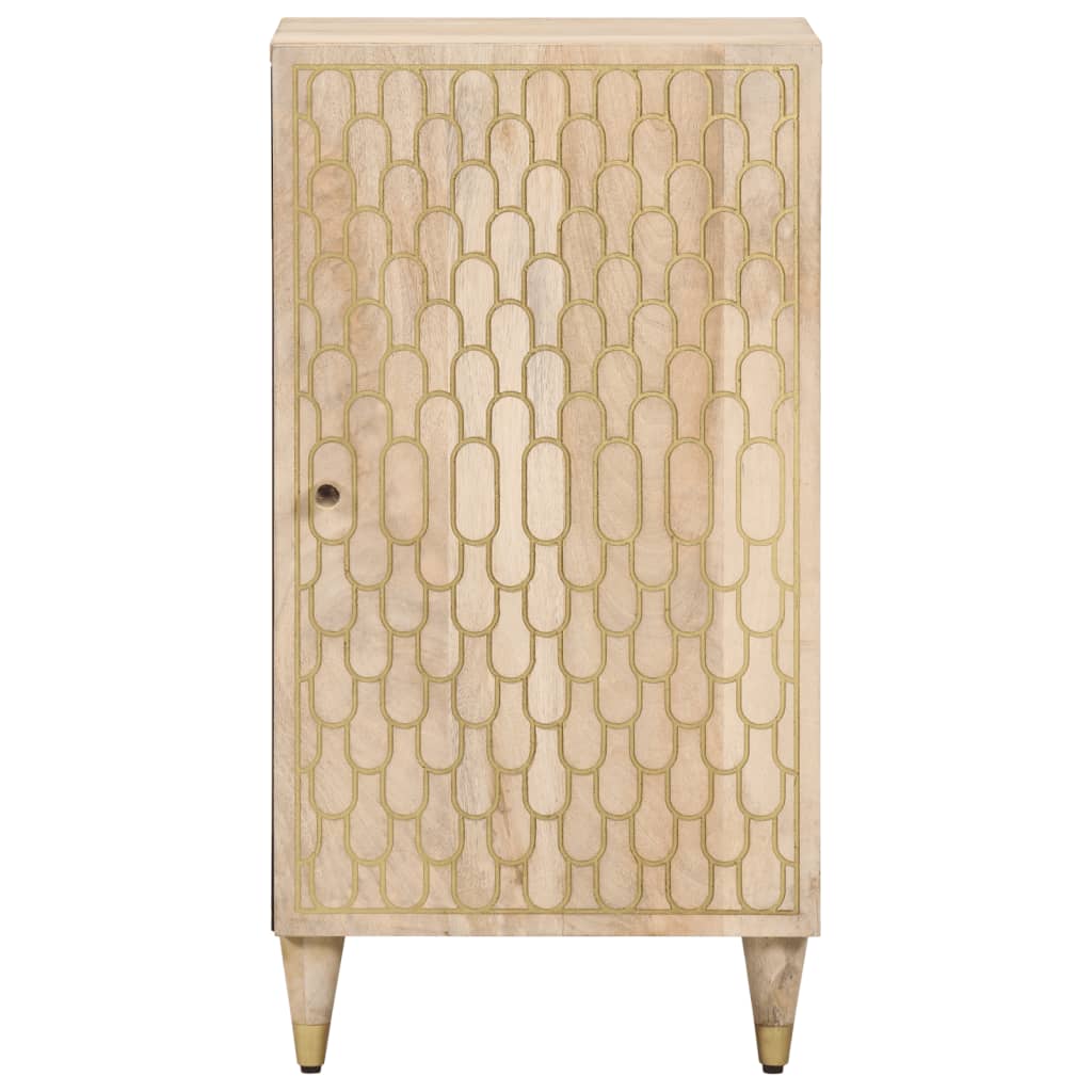 40x33x75 cm mobile laterale in legno di mango solido