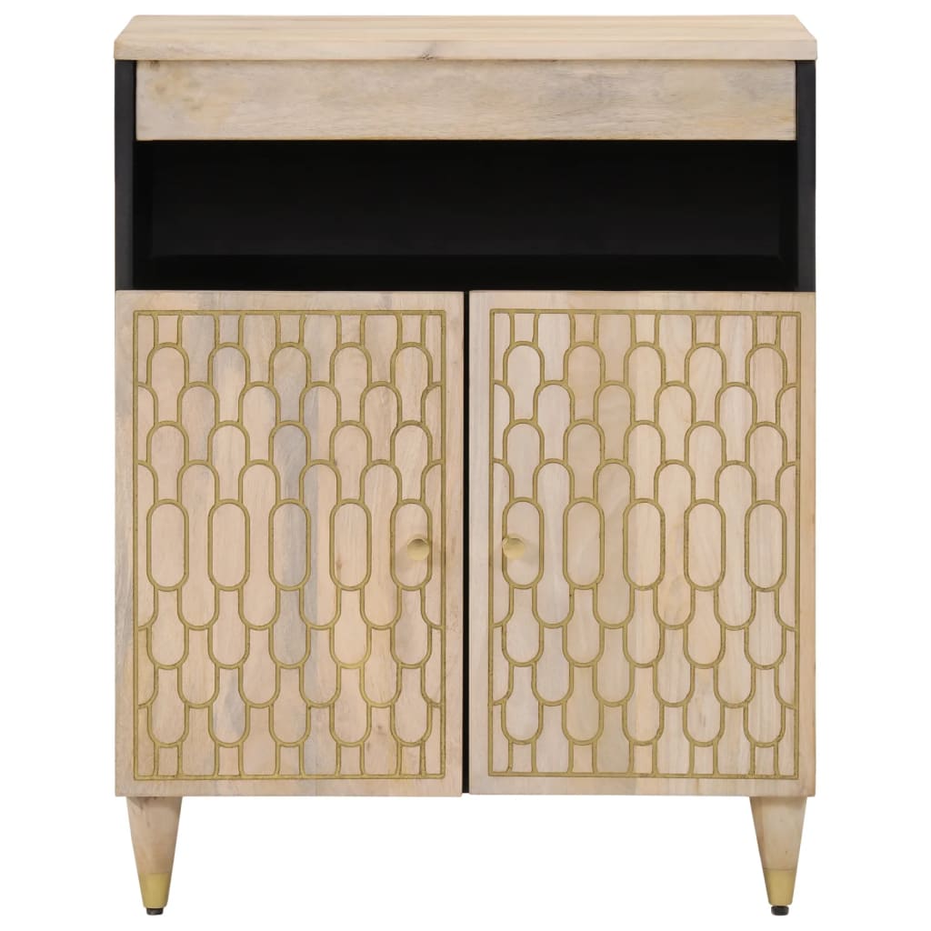 Cabina statale 60x333x75 cm Legno di mango solido