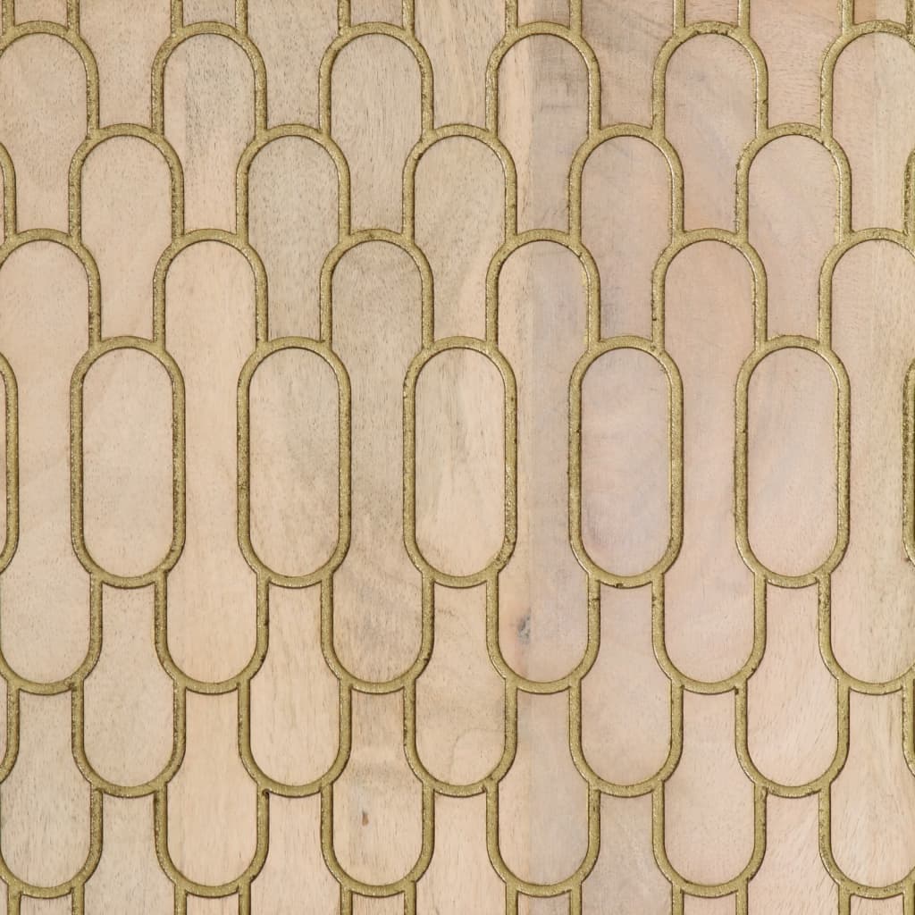 Cabina statale 60x333x75 cm Legno di mango solido