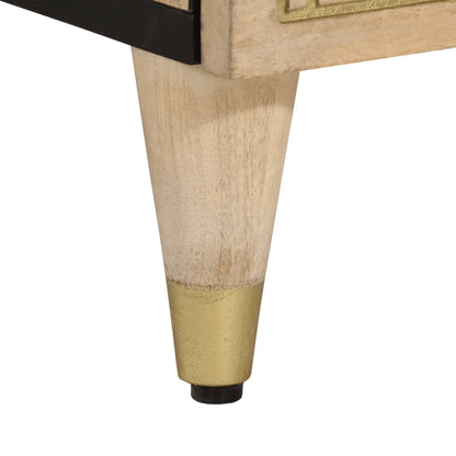 Cabina statale 60x333x75 cm Legno di mango solido